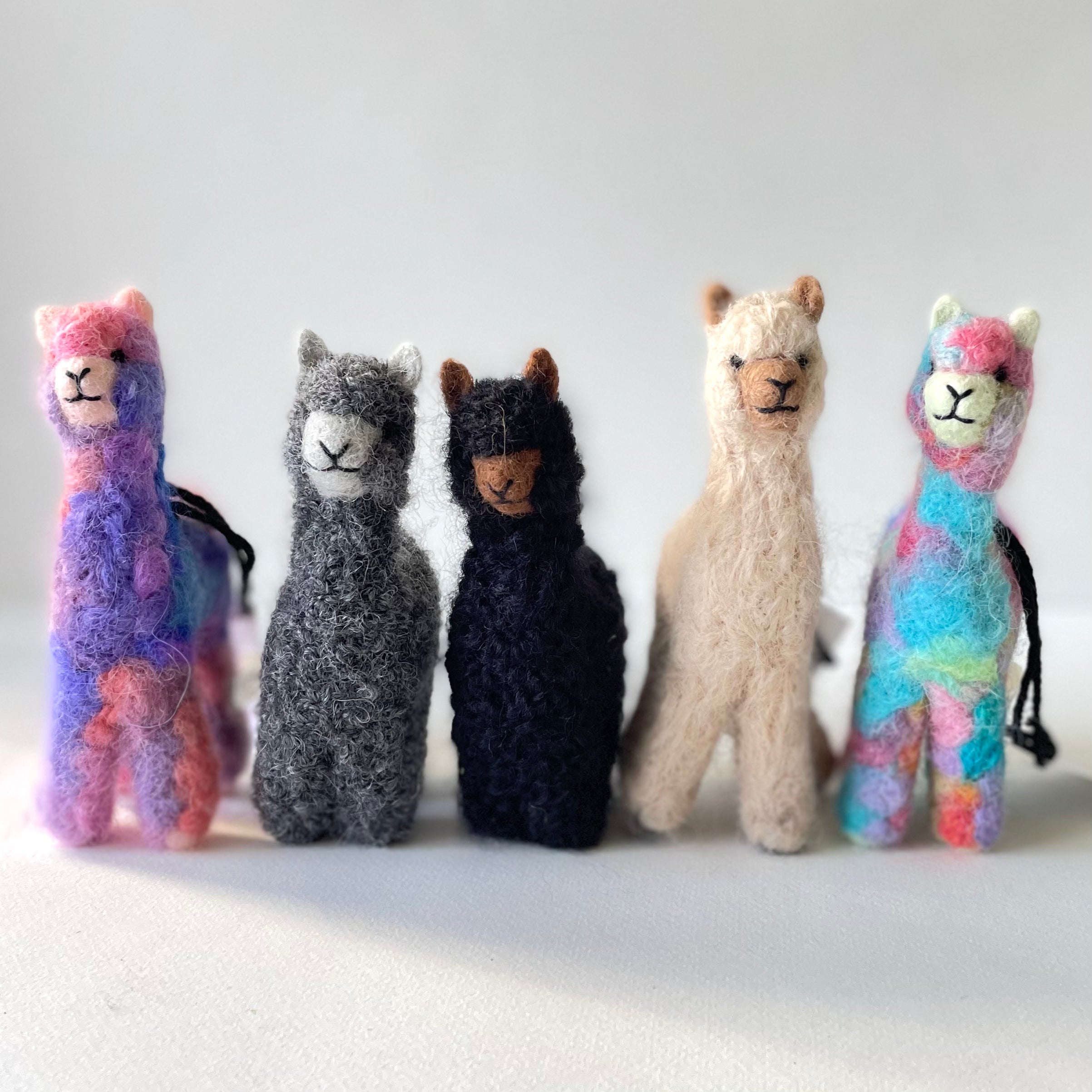 Needle Felted Baby Alpacas The Artsy Farmer