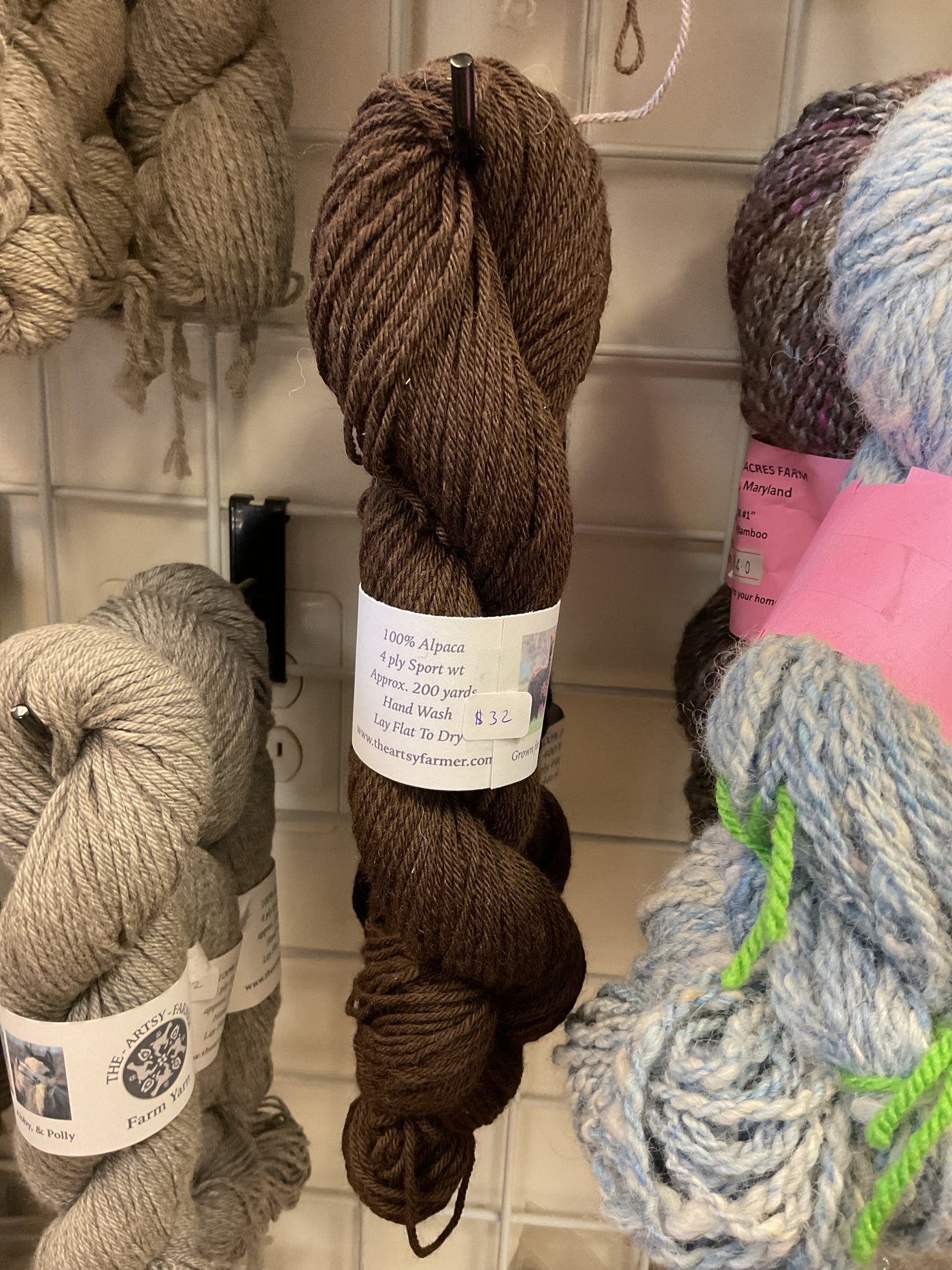 All Natural 4ply Farm Yarn