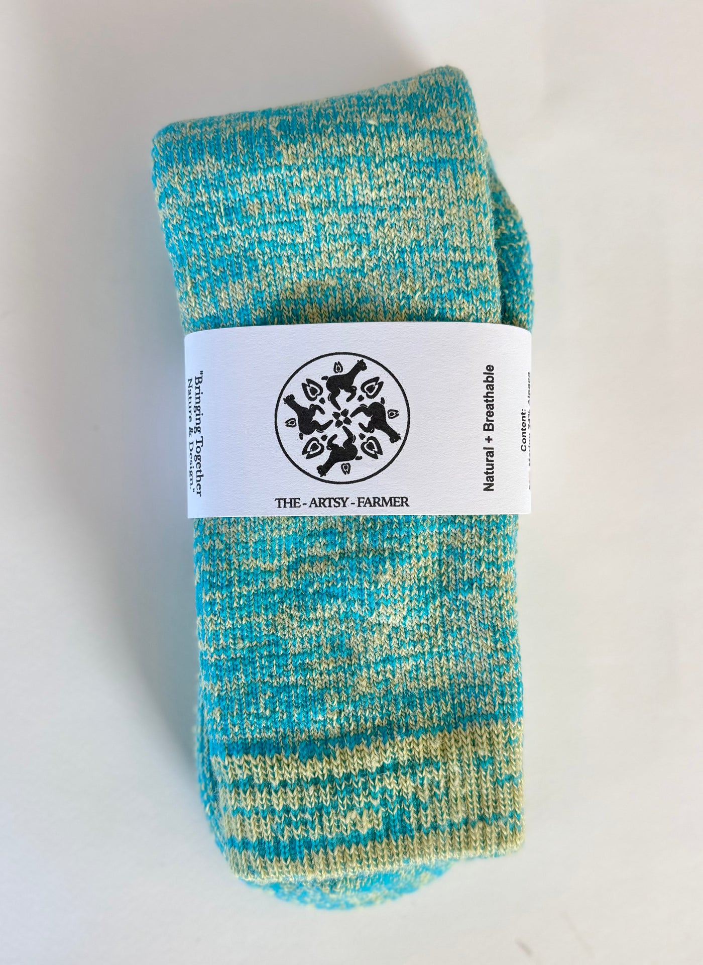 Mosaic Alpaca Socks