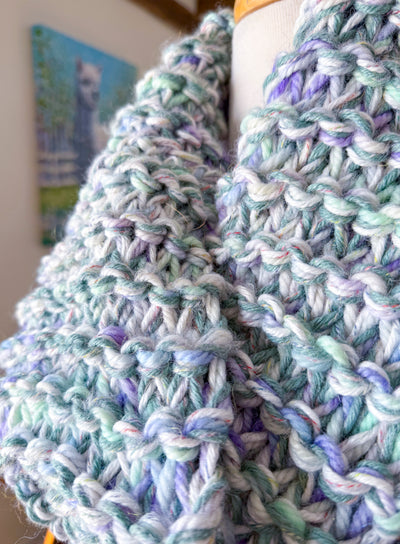 Sage & Lavender Infinity Cowl