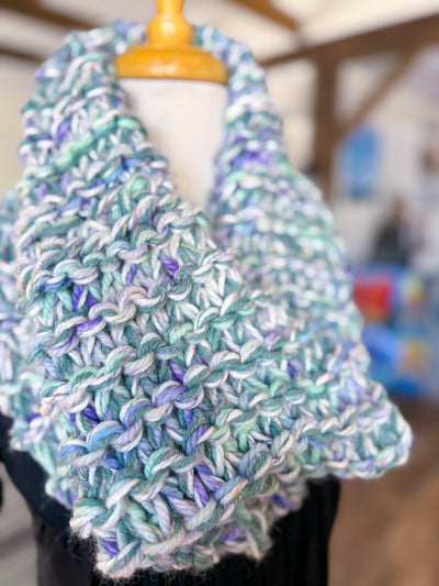 Sage & Lavender Infinity Cowl