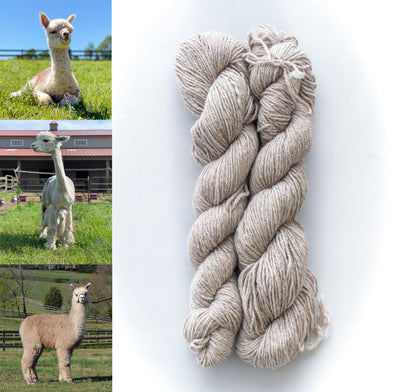 All Natural 3ply Farm Yarn