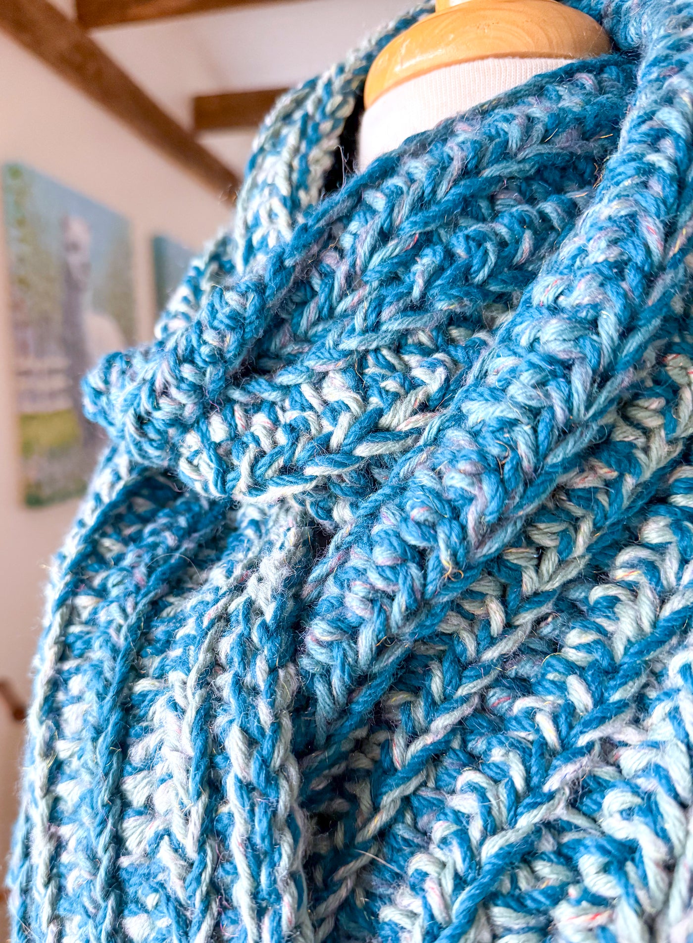 Peacock Scarf