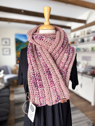 Rose Petal Scarf