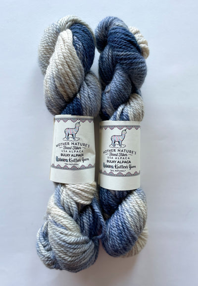 Bulky Alpaca & Merino Hand Painted Yarn