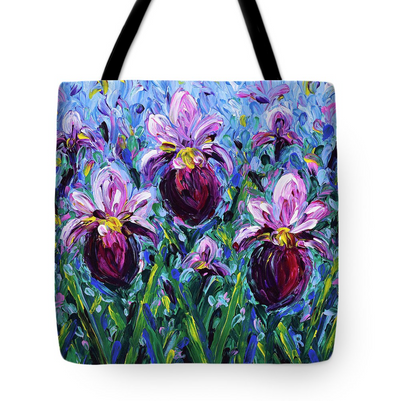 Iris Solstice Tote Bag